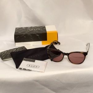 RAEN brown framed sunglasses